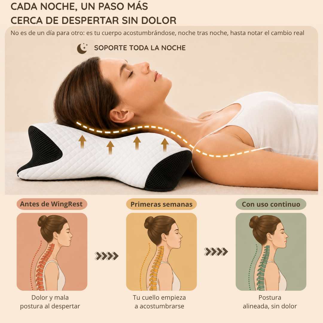 WingRest – Almohada Cervical Ortopédica
